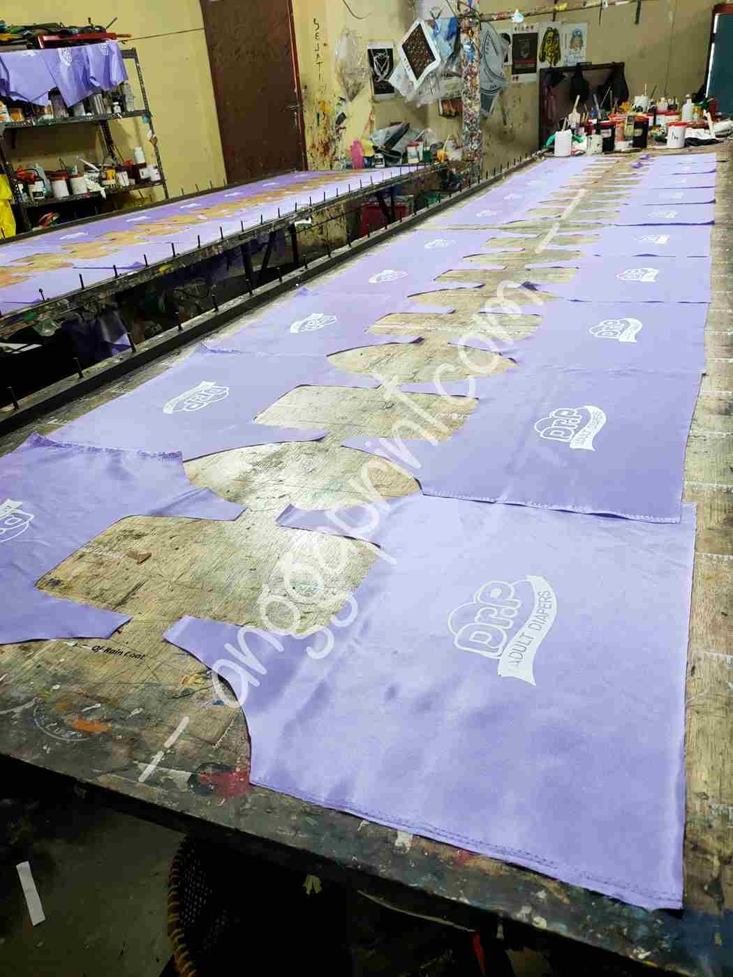 Sablon Kain Satin Custom untuk Selempang, Pita, dan Slayer Premium (2)