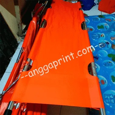 Sablon Tandu Custom, Tahan Disinfeksi, Visibilitas Tinggi, untuk Medis & SAR (4)