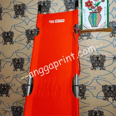 Sablon Tandu Custom, Tahan Disinfeksi, Visibilitas Tinggi, untuk Medis & SAR (2)