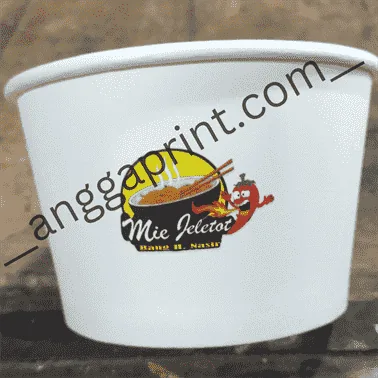 Custom Paper Bowl Printing Service, Food Grade and Heat-Safe (3)