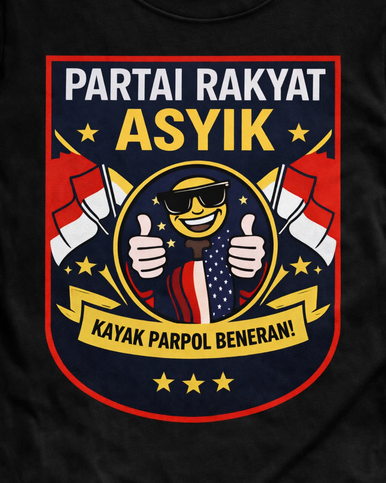 Sablon Kaos Partai Custom: Bahan Nyaman, Warna Presisi (8)