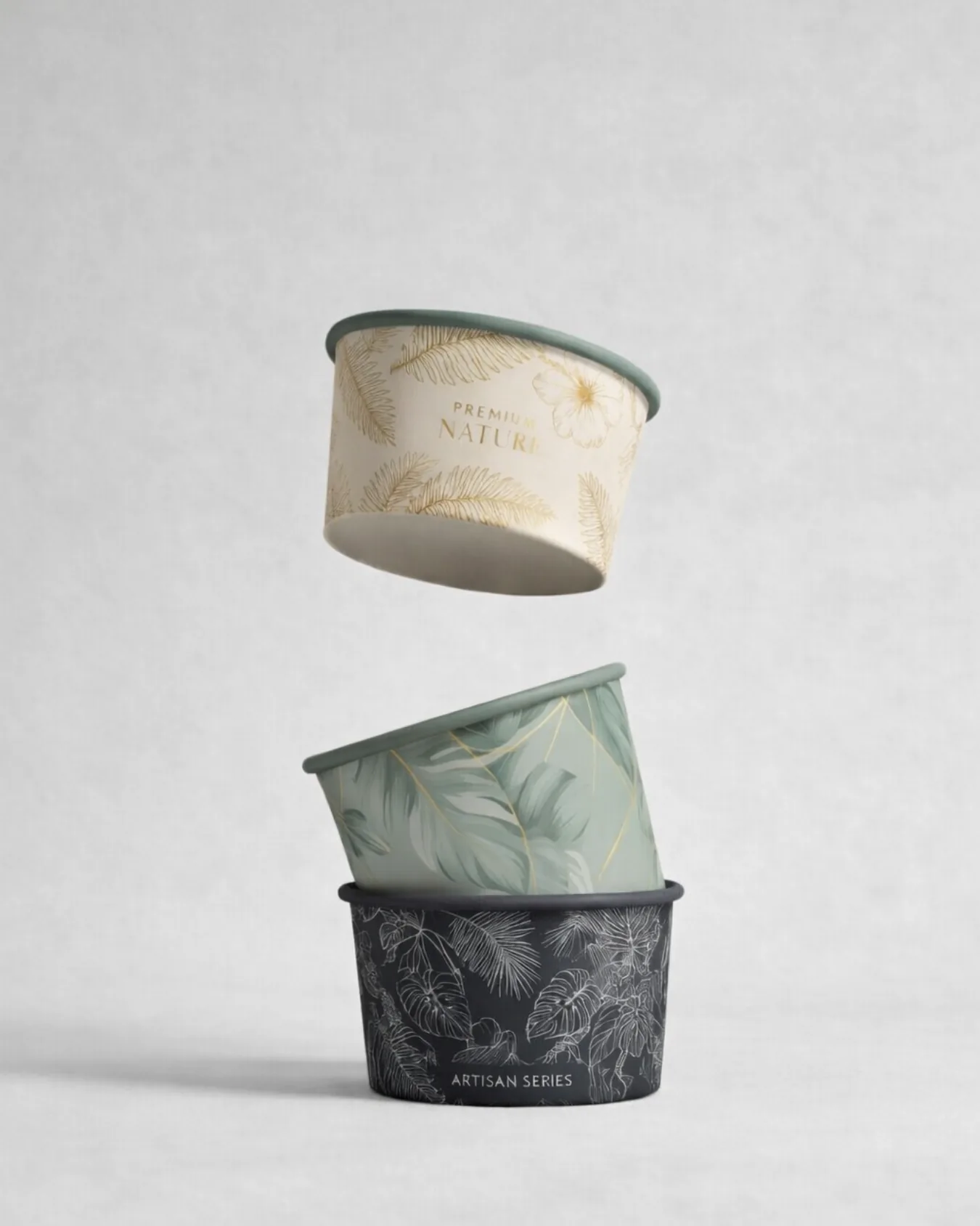 Custom Paper Bowl Printing Service, Food Grade and Heat-Safe (6)